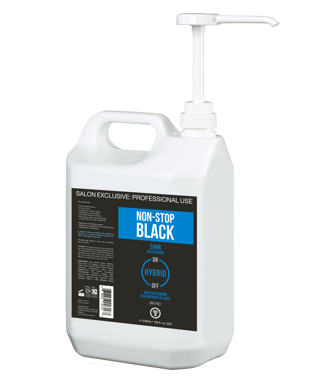 Non-Stop Black Hybrid Accelerator (DHA FREE) 3785ml
