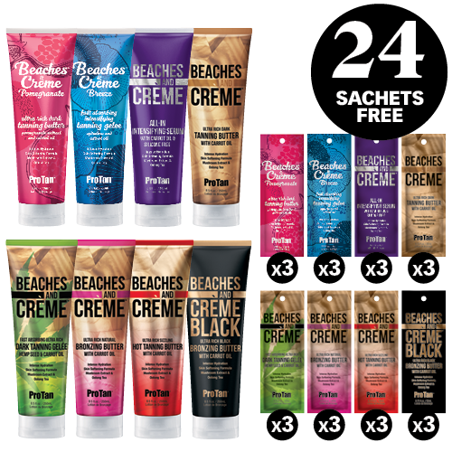 Pro Tan Beaches & Crème Intro Deal