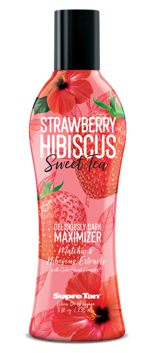 Strawberry Hibiscus Sweet Tea