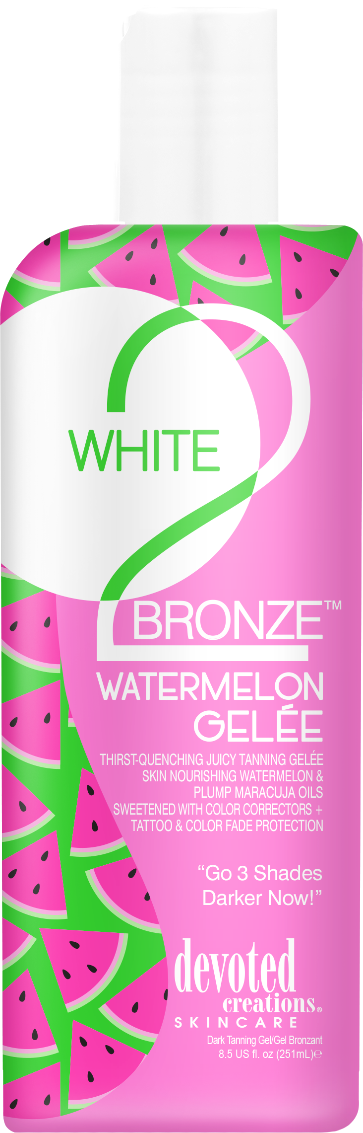 White 2 Bronze Watermelon Gelee