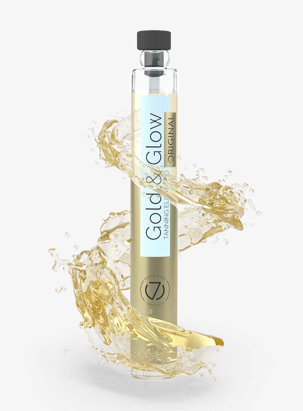 7 SUNS Gold & Glow Dry Tanning Oil (10pcs)