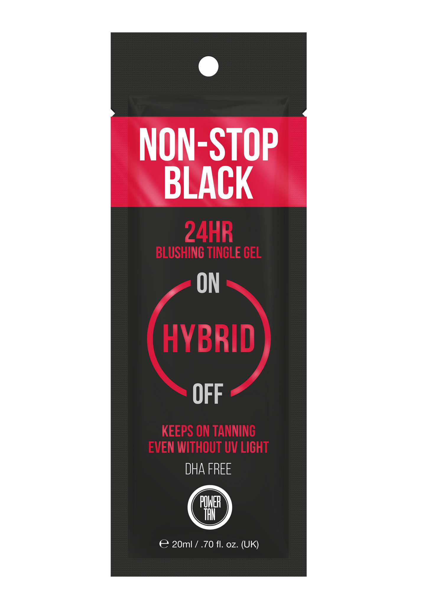 Non-Stop Black Hybrid Tingle Gelee (DHA FREE)
