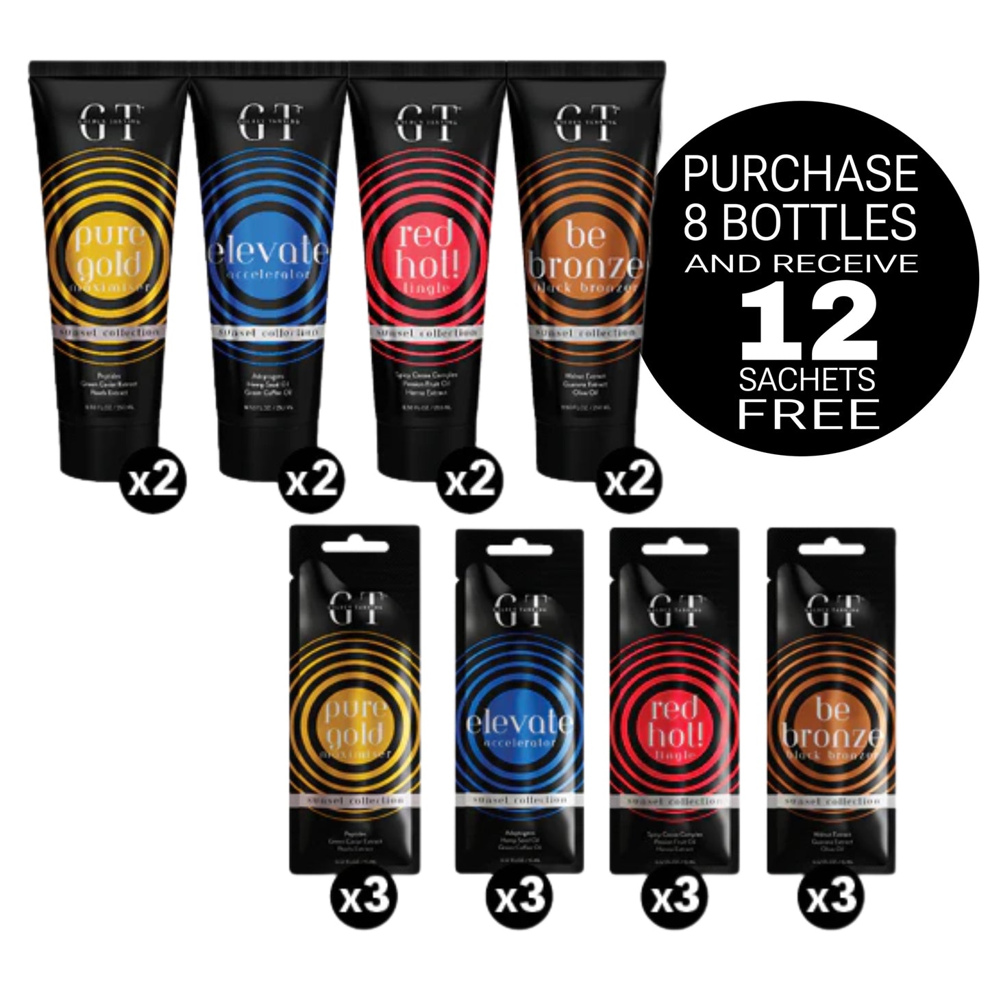 Golden Tanning Sunset Intro Kit Deal