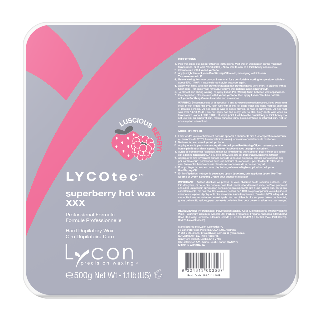 Lycotec Superberry Hot Wax