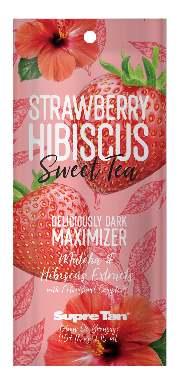Strawberry Hibiscus Sweet Tea