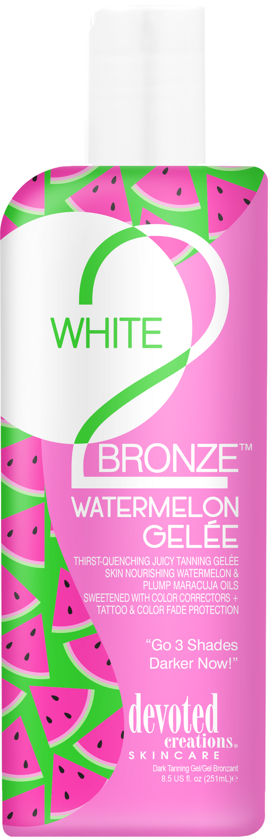 White 2 Bronze Watermelon Gelee