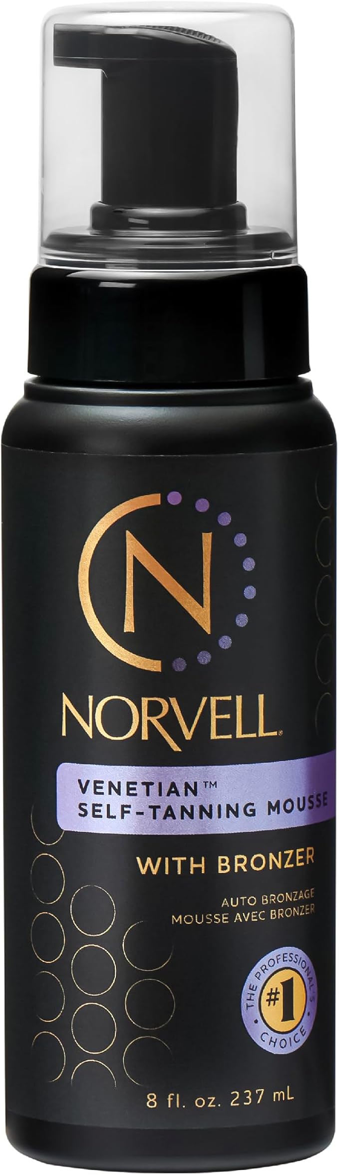 Norvell Vivid Venetian Self-Tanning Mousse with Bronzer
