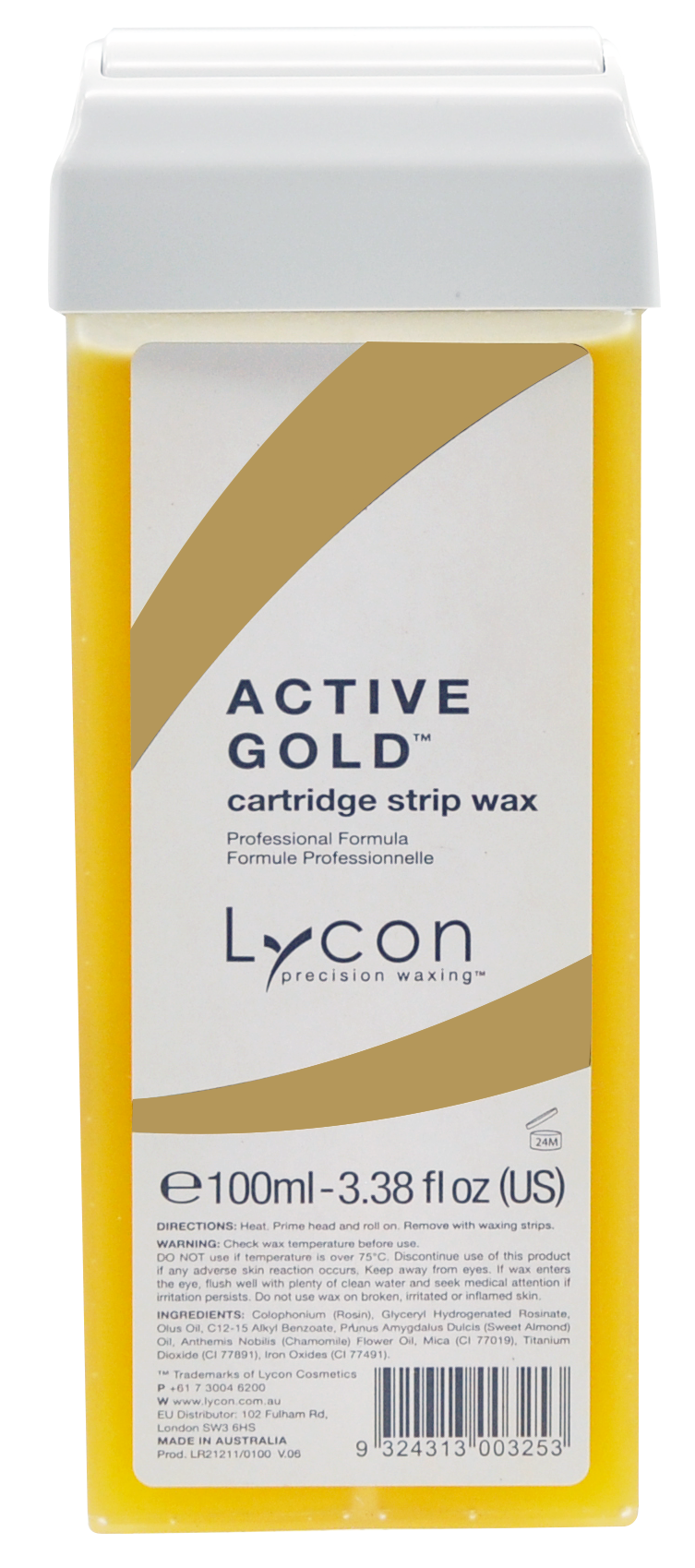 Active Gold Strip Wax Cartridge